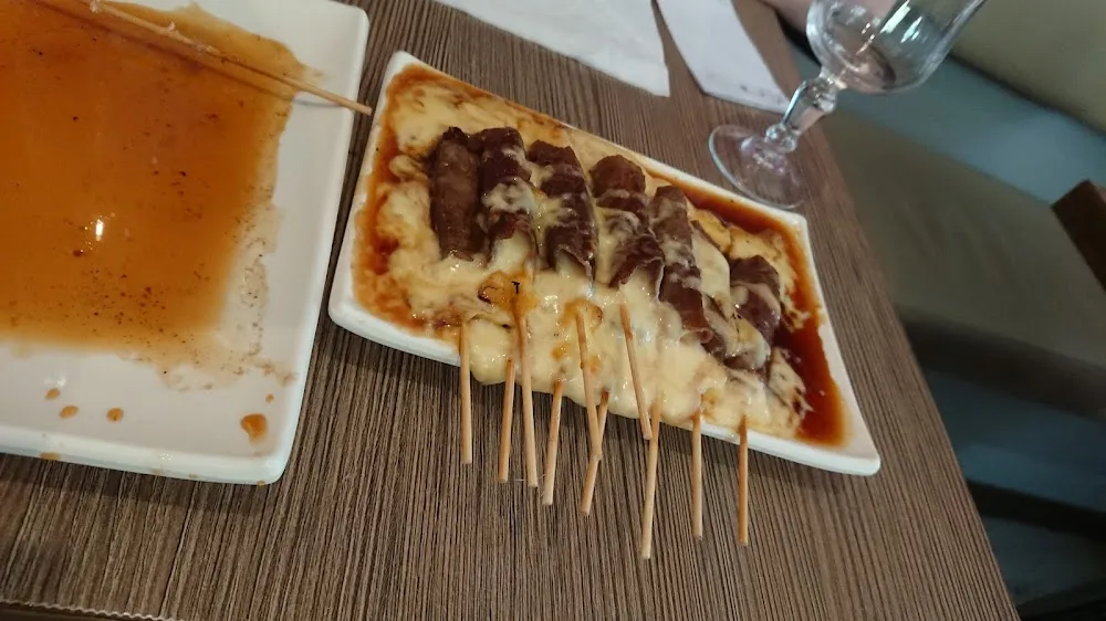 Brochette de Boeuf Au Fromage